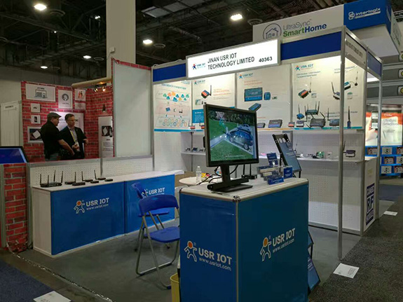 有人物聯網在CES展的展位