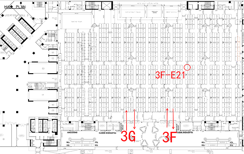 有人參加香港春季電子展預告展位分布圖 有人參加香港春季電子展預告展位分布圖