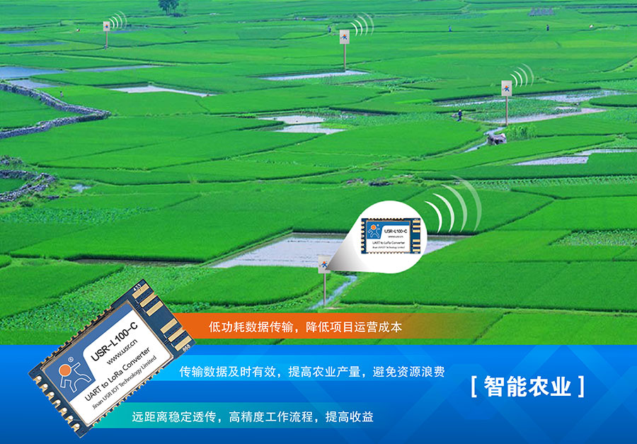 LoRa無線傳輸模塊的農業使用案例