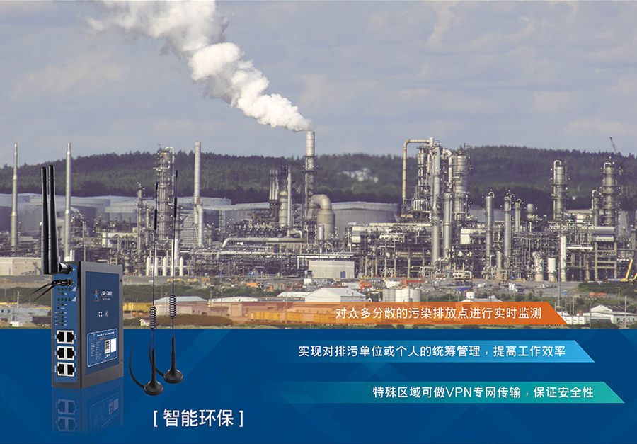 工業路由器圖片G808：智能環保聯網方案