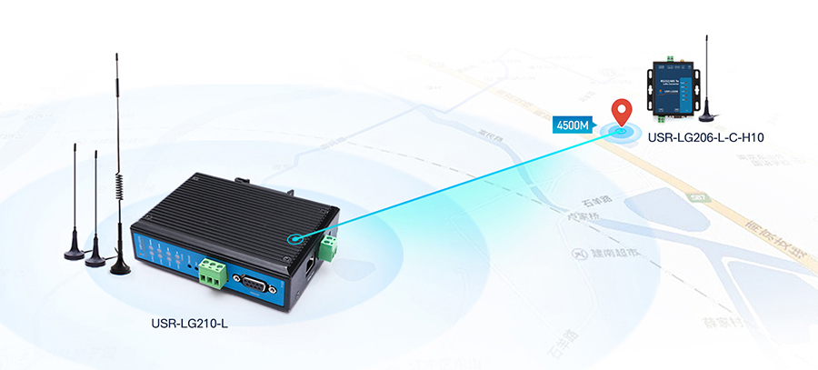 LoRa私有協議網關遠距離傳輸