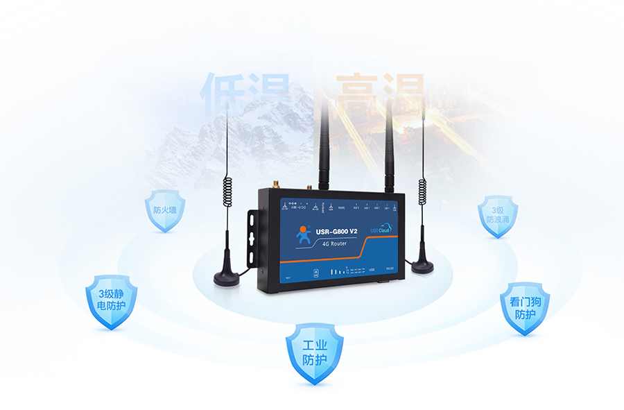 四口工業路由器穩定運行