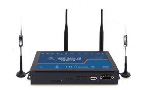 全網通工業4G路由器_RS232工業4G無線路由器_四口工業路由器4LAN口