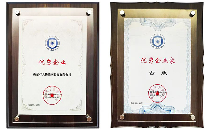 雙喜！有人物聯網及董事長古欣分別獲選全國電子信息行業“優秀企業”、“優秀企業家”稱號