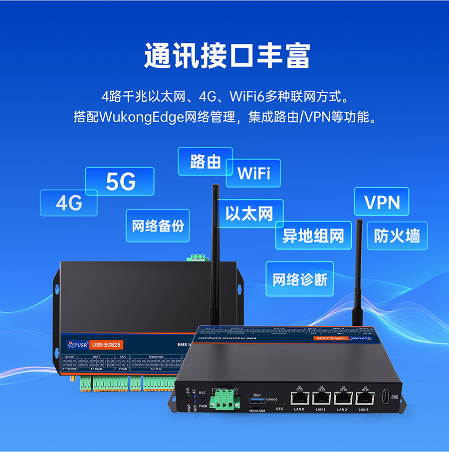 儲能微網(wǎng)EMS網(wǎng)關(guān)：通訊接口豐富